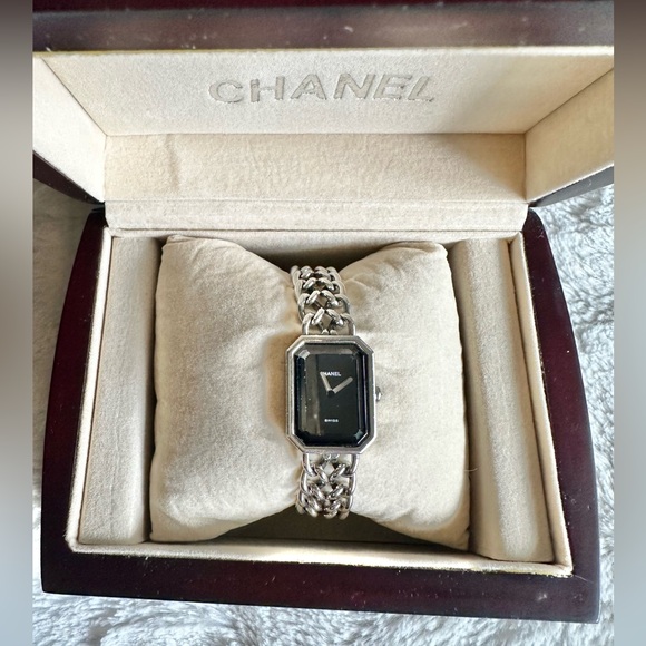 CHANEL Premiere Women's 7” Silver Hardware Watch Vintage 1987 - Picture 9 of 16